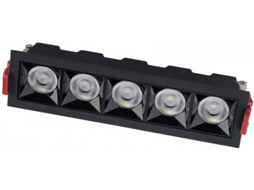 Nowodvorski Lighting Podhledové svítidlo 10062 MIDI LED černá 20W 3000K zapuštěné