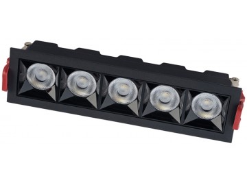 Nowodvorski Lighting Podhledové svítidlo 10065 MIDI LED černá 20W 4000K zapuštěné