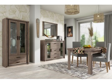 Konferenčn&iacute; stolek DALLAS D-14 barva dub lan&yacute;ž