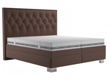 Postel Kristin 180x200 tmavě hnědá