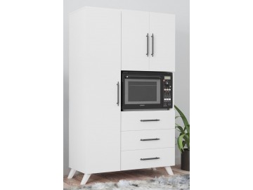 KAMULA multifunkční skříň, bílá
