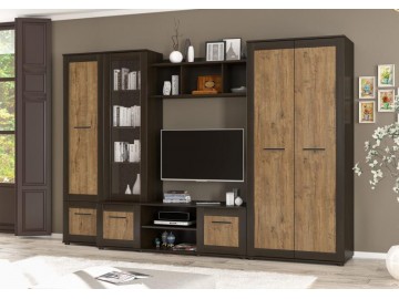 Obývací sestava MODICA wenge/dub april
