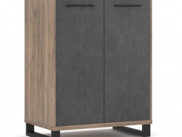 Komoda 2D ROSOLINI barva dub tabaco/matera