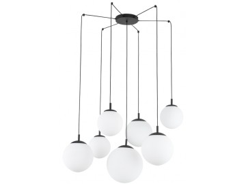 TK Lighting Závěsné svítidlo na lanku 4794 ESME bílá