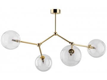 TK Lighting Závěsné svítidlo na lanku 10070 FAIRY zlatá