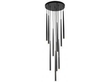 TK Lighting Závěsné svítidlo na lanku 10114 PIANO černá