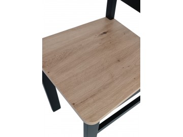Jídelní židle BINGO barva černá/artisan
