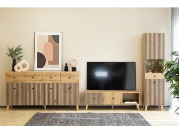 Obývací sestava ELIZONDO dub artisan