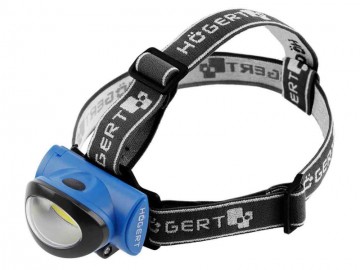 GTV Čelová svítilna HT1E420 LED čelová svítilna,3W,6400K,160lm,IP20,3xAAA