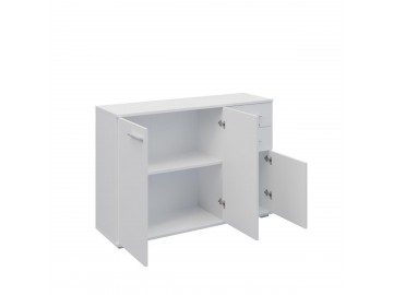 Komoda 3D2S BORJA bílá