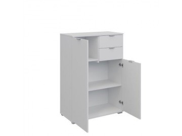 Komoda 2D2S vysoká BORJA bílá
