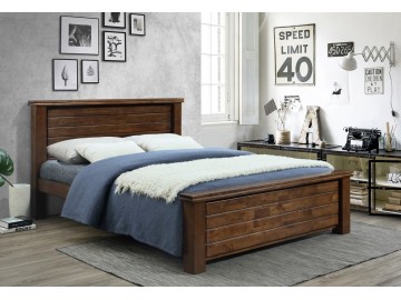 Postel 180x200 cm BAYERN + 2 ks matrace 90 cm LITERA 90
