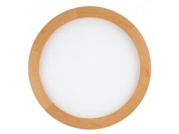 TK Lighting Stropní LED svítidlo 18004 AQUA WOOD 300, 24W, IP54, CCT