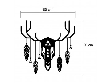 DIONYSIA TOTEM, bytové doplňky a dekorace, černá