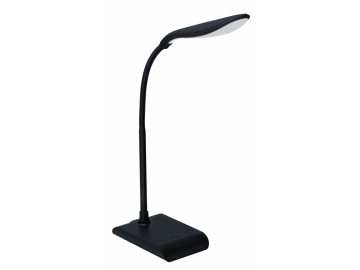 SANDRIA Stolní lampa stmívatelná L1543 SANDY LED černá 5W, 4000K s akumulátore
