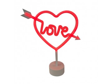 ZUMALINE LED lampička FM-JNL01 NEON LOVE LED