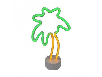 ZUMALINE LED lampička FM-NB32 NEON PALM TREE LED
