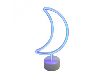 ZUMALINE LED lampička FM-NB27 NEON MOON LED