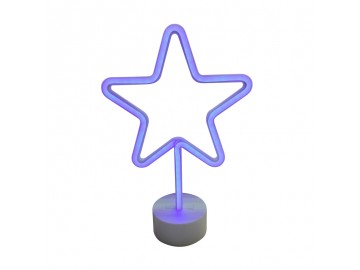 ZUMALINE LED lampička FM-NB20 NEON STAR LED
