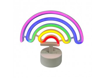 ZUMALINE LED lampička FM-NB04 NEON RAINBOW LED