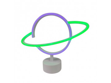 ZUMALINE LED lampička FM-NB21 NEON PLANET LED