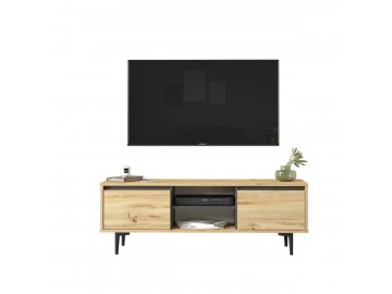 ASPERE TV skříňka, dub Left + antracit