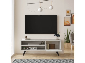 BUGAR TV stolek na nožkách, barva šedý kámen