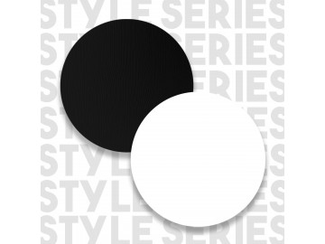 STIGLER skandinávský barový stůl, bílá/černá
