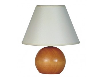 Lamkur Stolní lampička Lampa dřevo koule střední