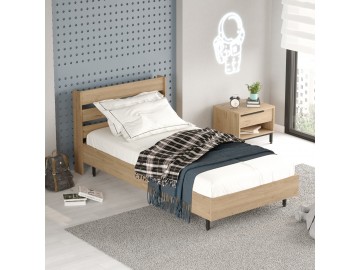 KANASIN jednolůžková postel 100x200, sepet