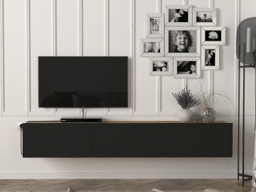Televizní stolek DEKARA sapphire/antracit