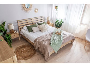 Postel 180 se zvedacím roštem SOLIERA dub olejovaný