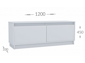 Předsíňová stěna JACOB 180 bílá