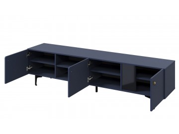 Komoda TV 3D 200 KARLINO (CS-05), barva tmavě modrá