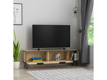 TV stolek RIHO, dub / antracit
