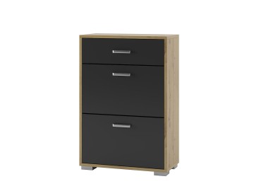 ARBORG skříňka na boty MP-2745, dub Artisan / antracit
