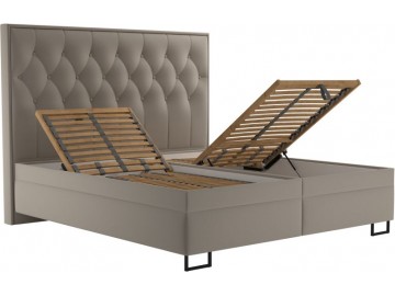 Postel Kristin 180x200 světle hnědá