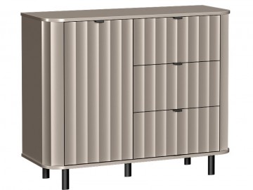 Komoda 1D3S JOLY clay gray