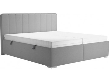 Postel Aviana 180x200 světle šedá