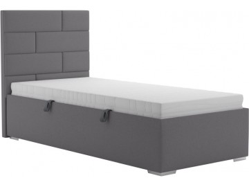 Postel Toriana 90x200 tmavě šedá