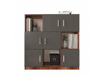 ZYRIE office skříňka, baroko/antracit